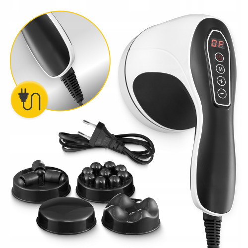 Масажна подушка  4FIZJO Body Shaping 4 в 1 White - фото №12